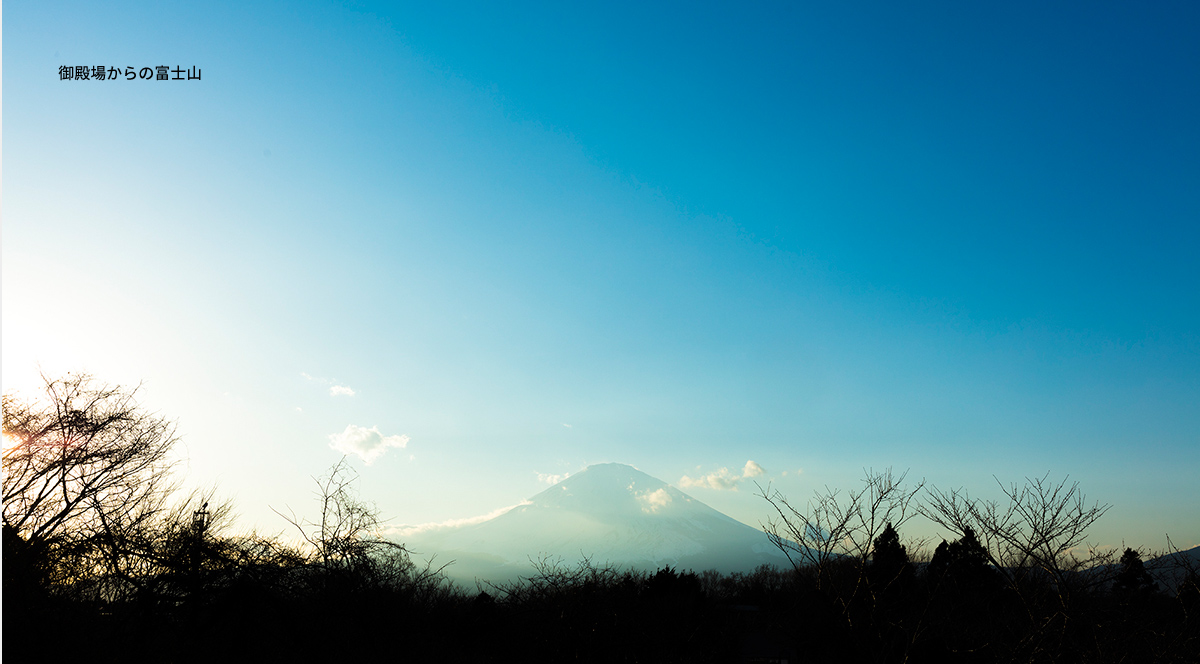 御殿場からの富士山